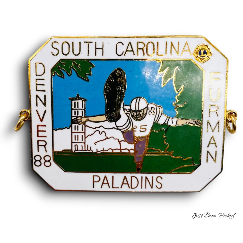 NOS 1988 South Carolina‎ Furman Paladins Denver PInback Lions Club